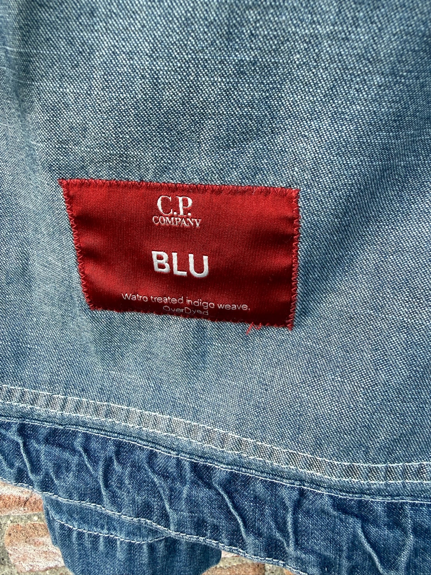 C.P. Company Blue Goggle Jacket - M
