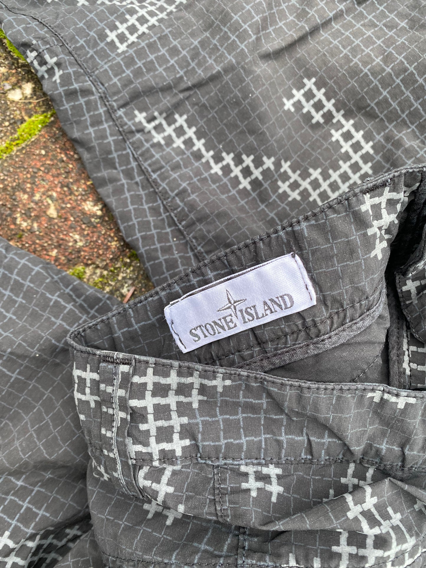 Stone Island Check Grid Cargo - W31