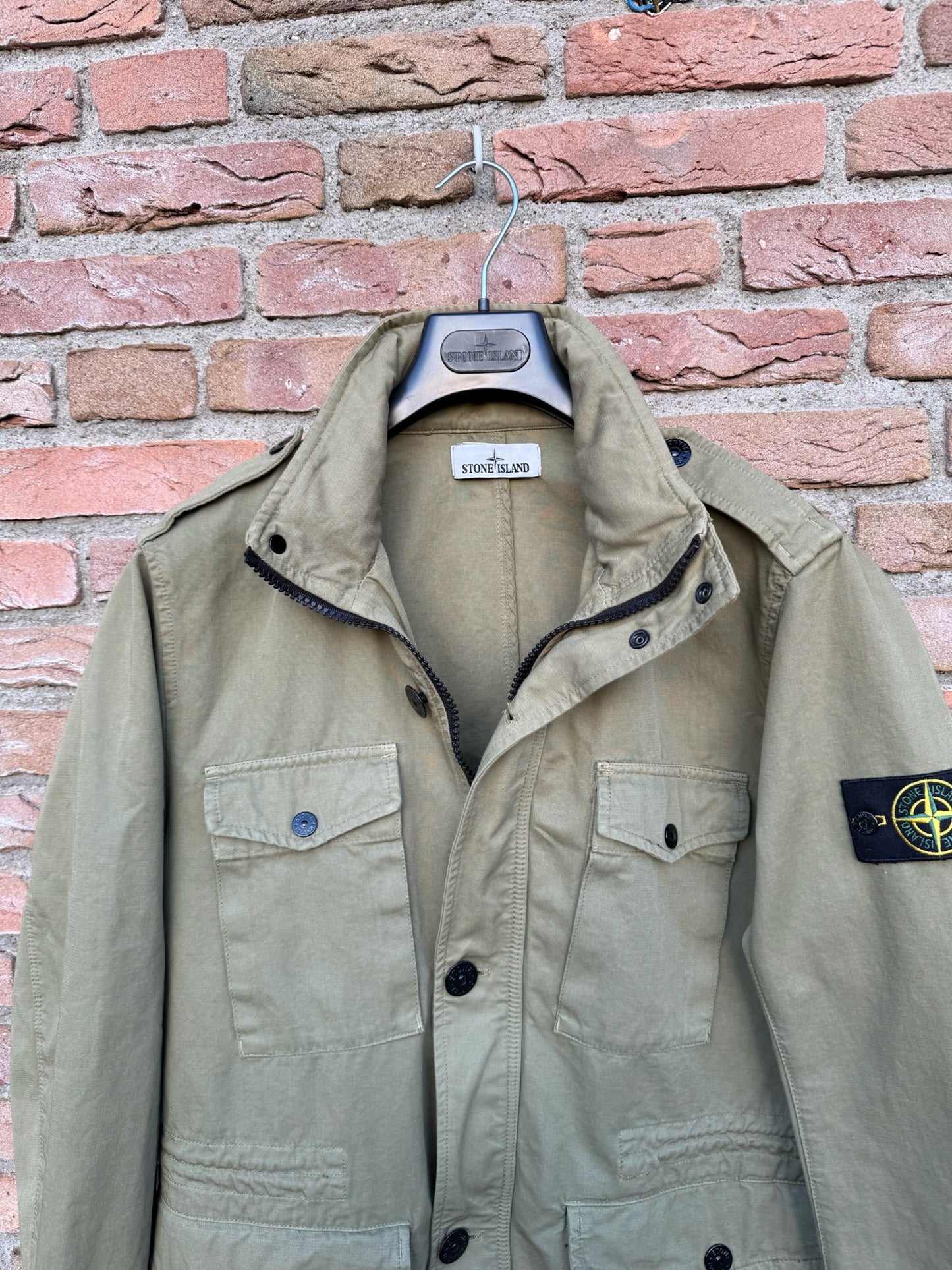 Stone Island Structured Cotton Jacket - L