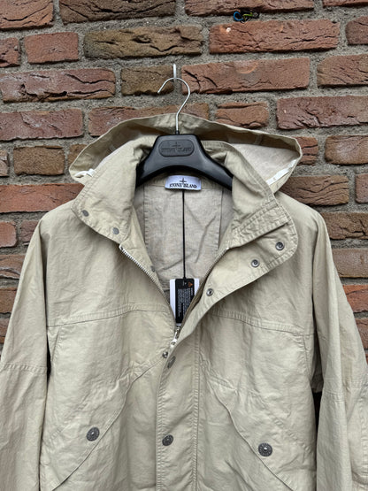 Stone island Raw Plated Linen Marina Jacket - S