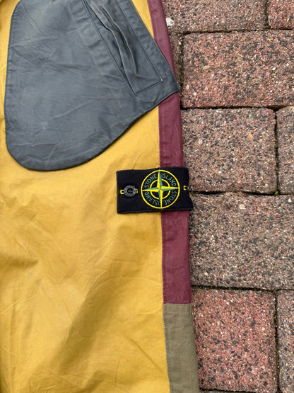 Stone Island Tela Placcata Bicolore Trousers - W32