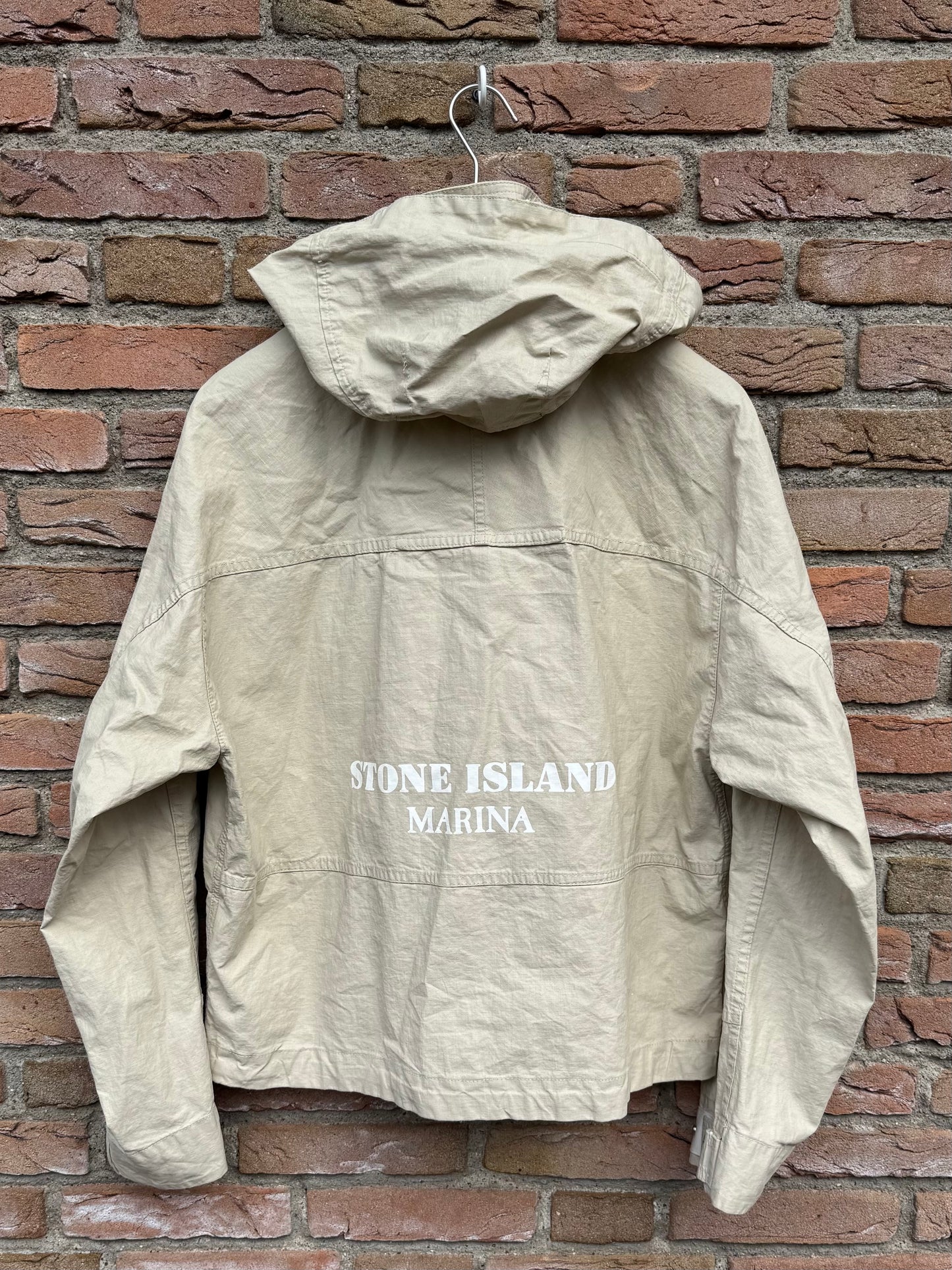 Stone island Raw Plated Linen Marina Jacket - S