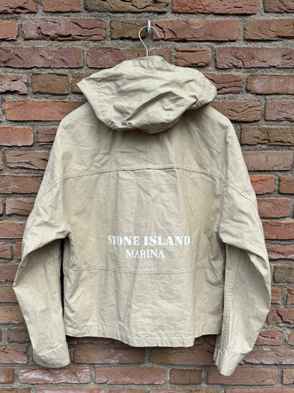 Stone island Raw Plated Linen Marina Jacket - S
