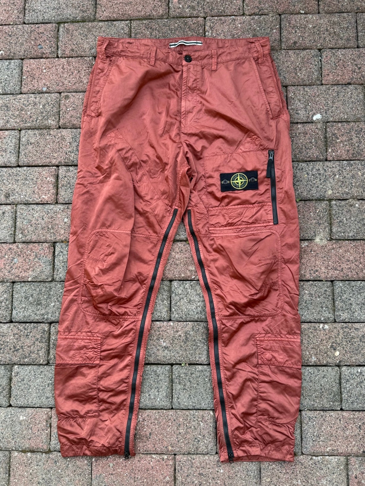 Stone Island Nylon Raso Cargos - W34