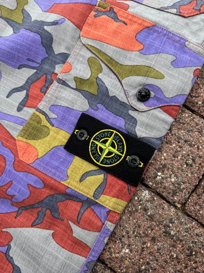 Stone Island Heritage Camo Cargos - W32