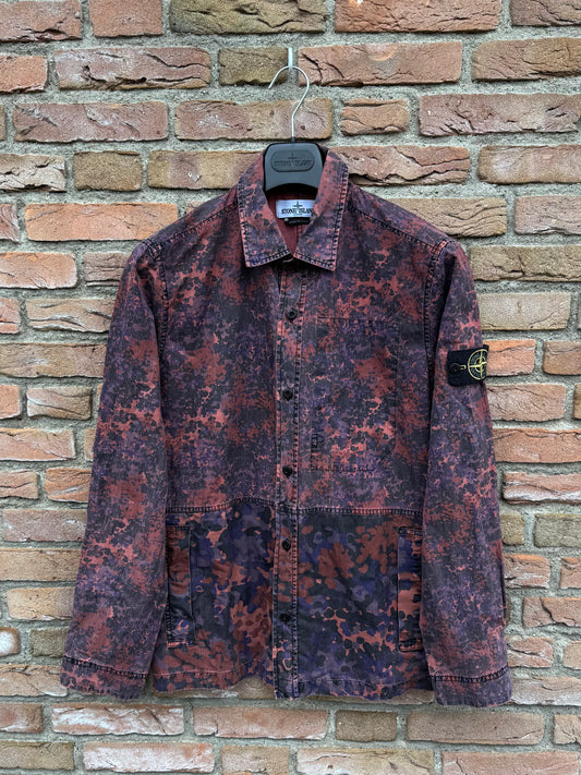 Stone Island Camo Overshirt - M