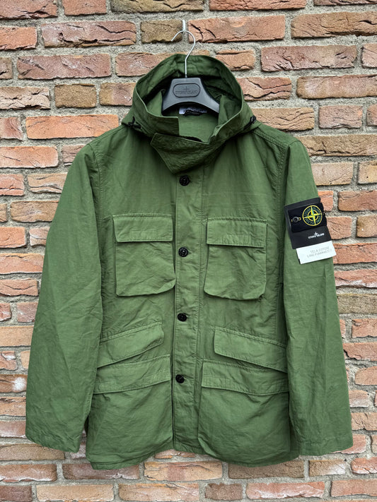 Stone Island Tela Cotone Lino Fiammato-TC Jacket - L