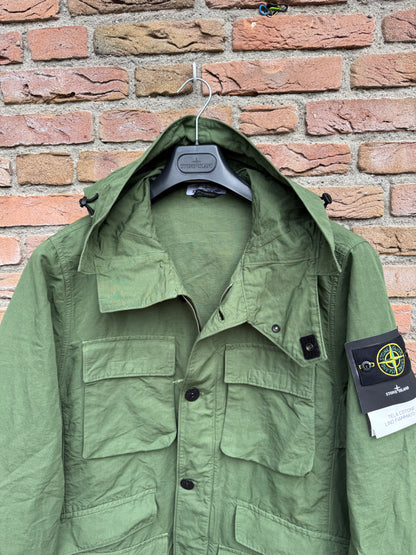 Stone Island Tela Cotone Lino Fiammato-TC Jacket - L