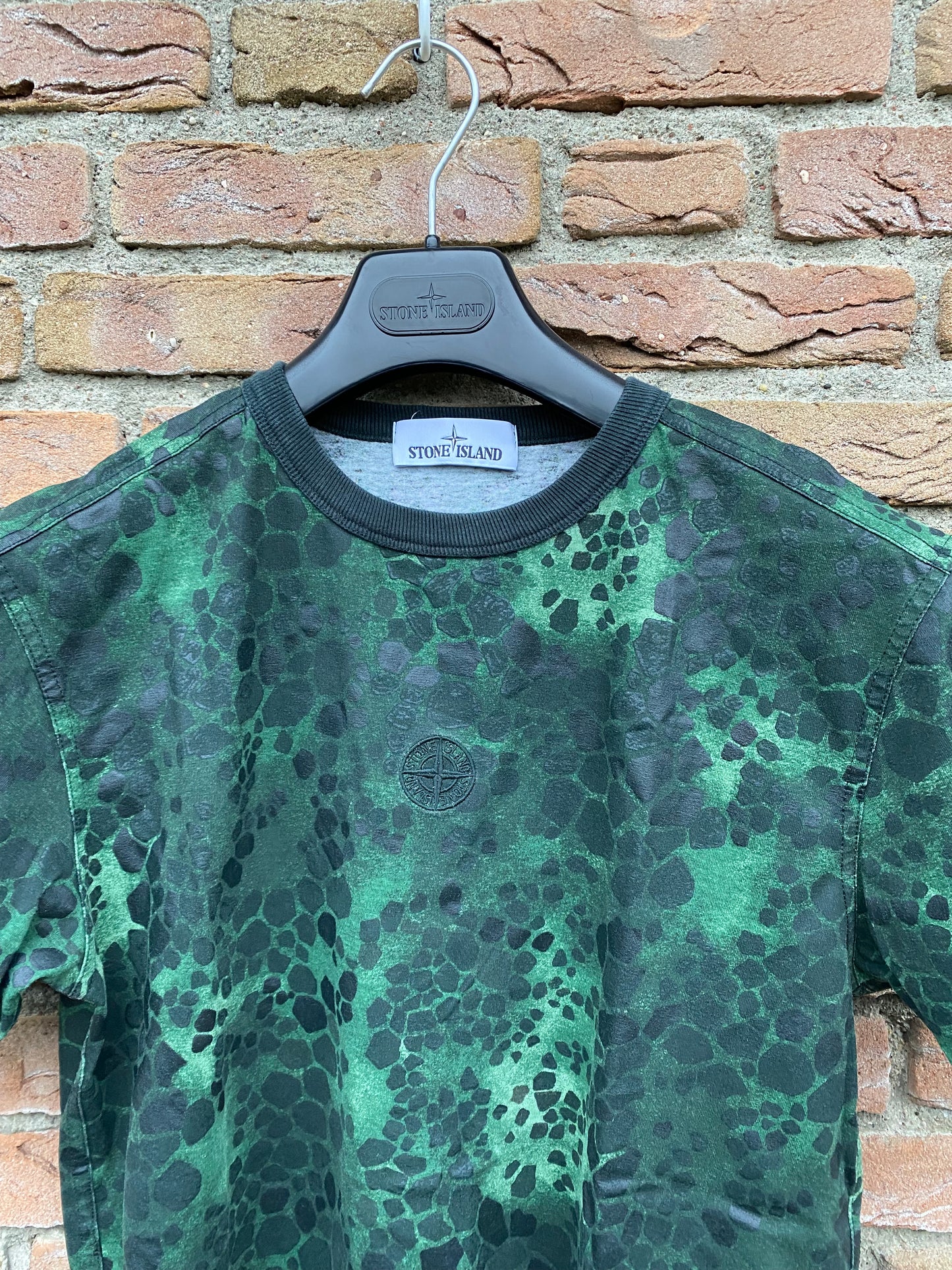 Stone Island Alligator Camo T-Shirt - S