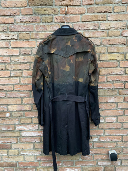 Stone Island Hand Painted Camo Mantel - L