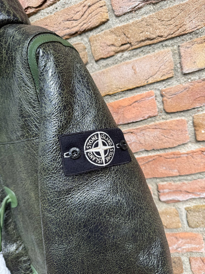 Stone Island Vitrified Sheepskin Jacket - M
