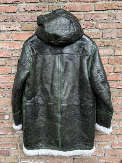 Stone Island Vitrified Sheepskin Jacket - M