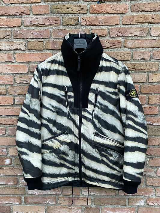 Stone Island White Tiger Camo Jacke - L