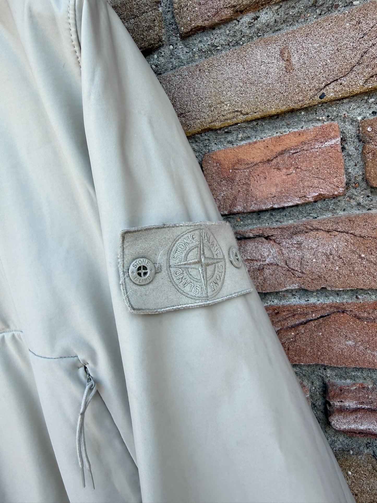 Stone Island Nylon Cotton 3L Ghost Smock - M
