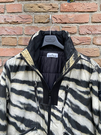 Stone Island White Tiger Camo Jacke - L