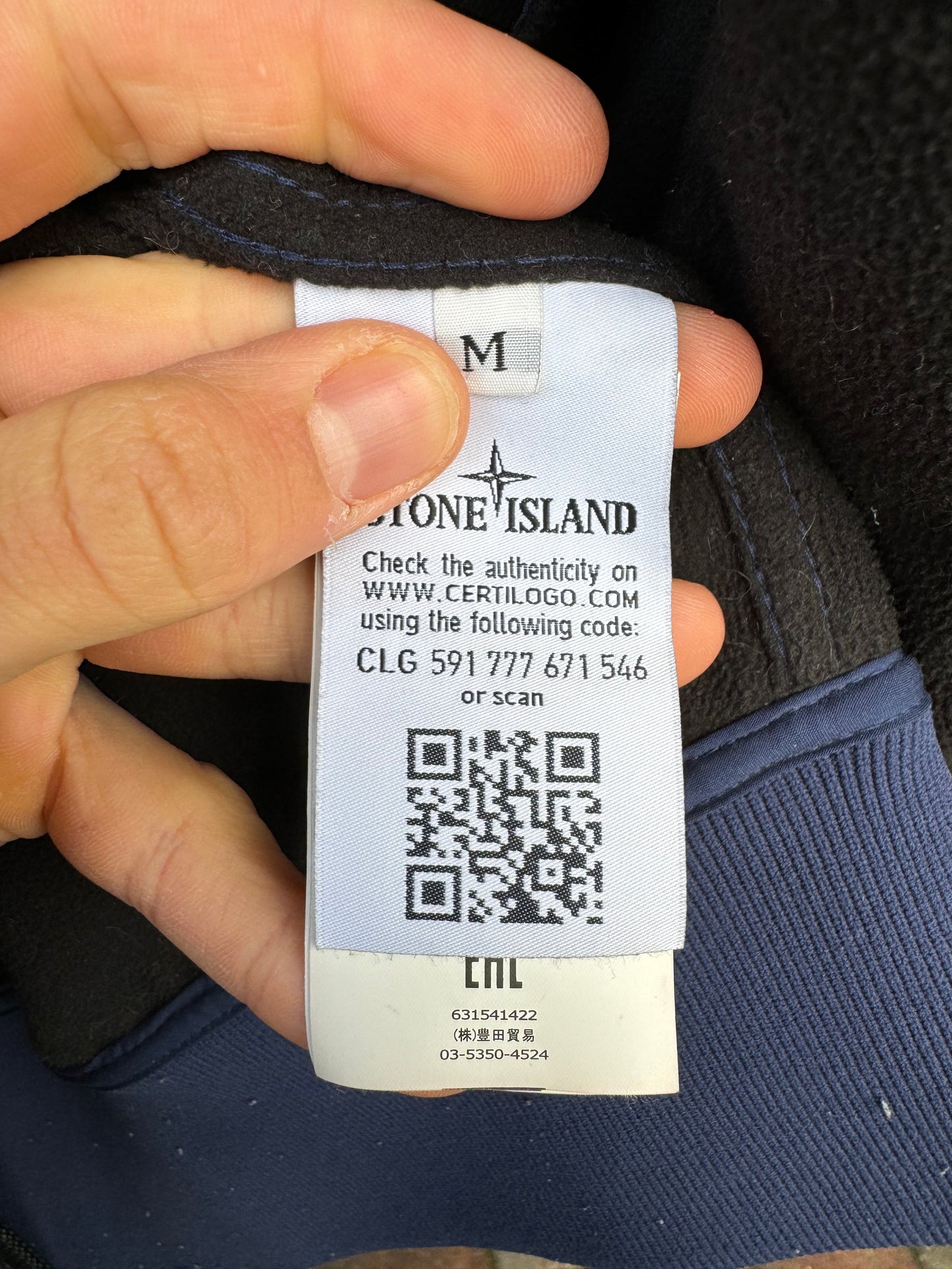 Stone Island Softsehll Jacke - M