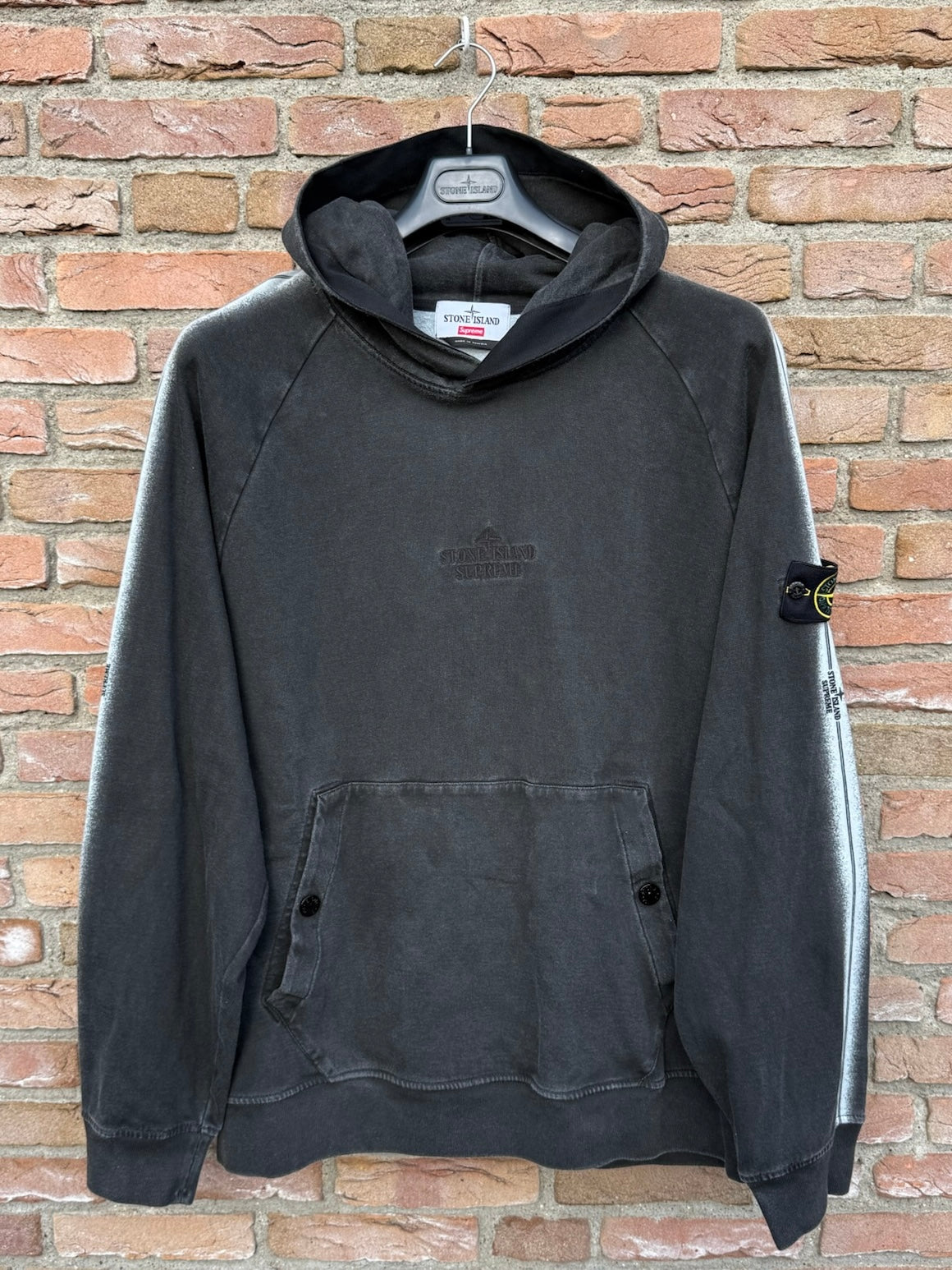 Stone Island x Supreme Hoodie - XXL