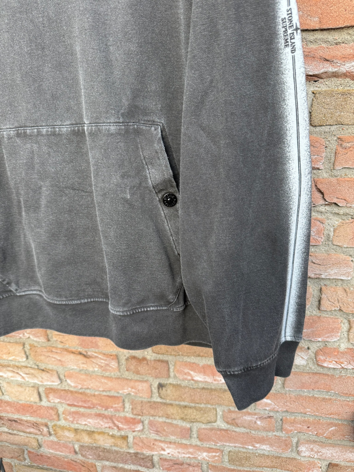 Stone Island x Supreme Hoodie - XXL