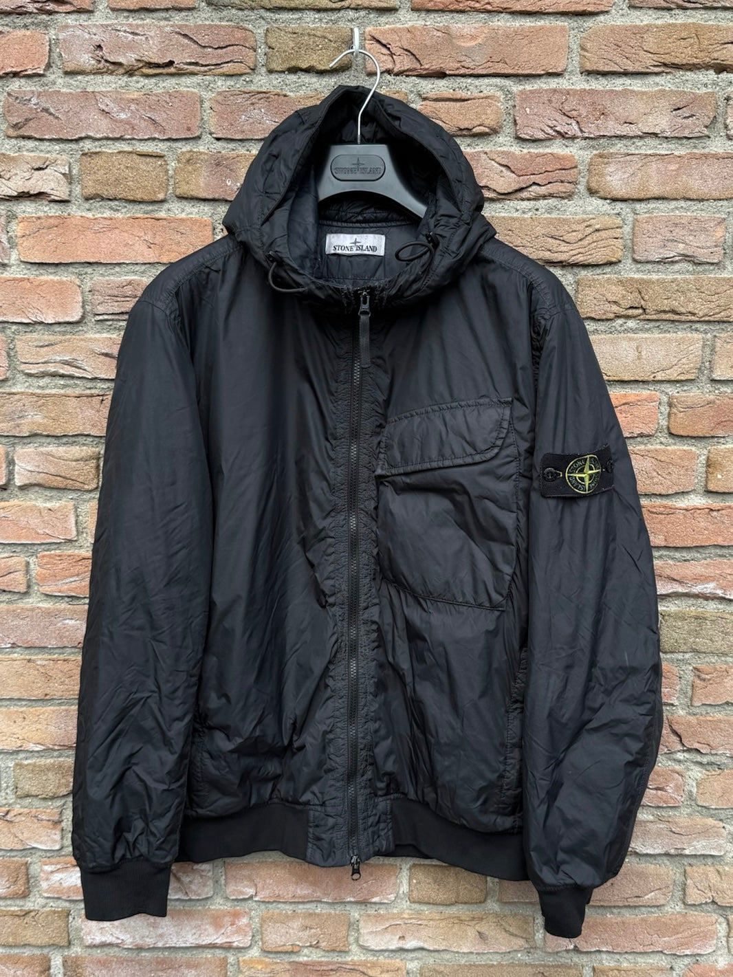 Stone Island Garment Dyed Crinkle Reps R-NY Primaloft-TC Jacket - M