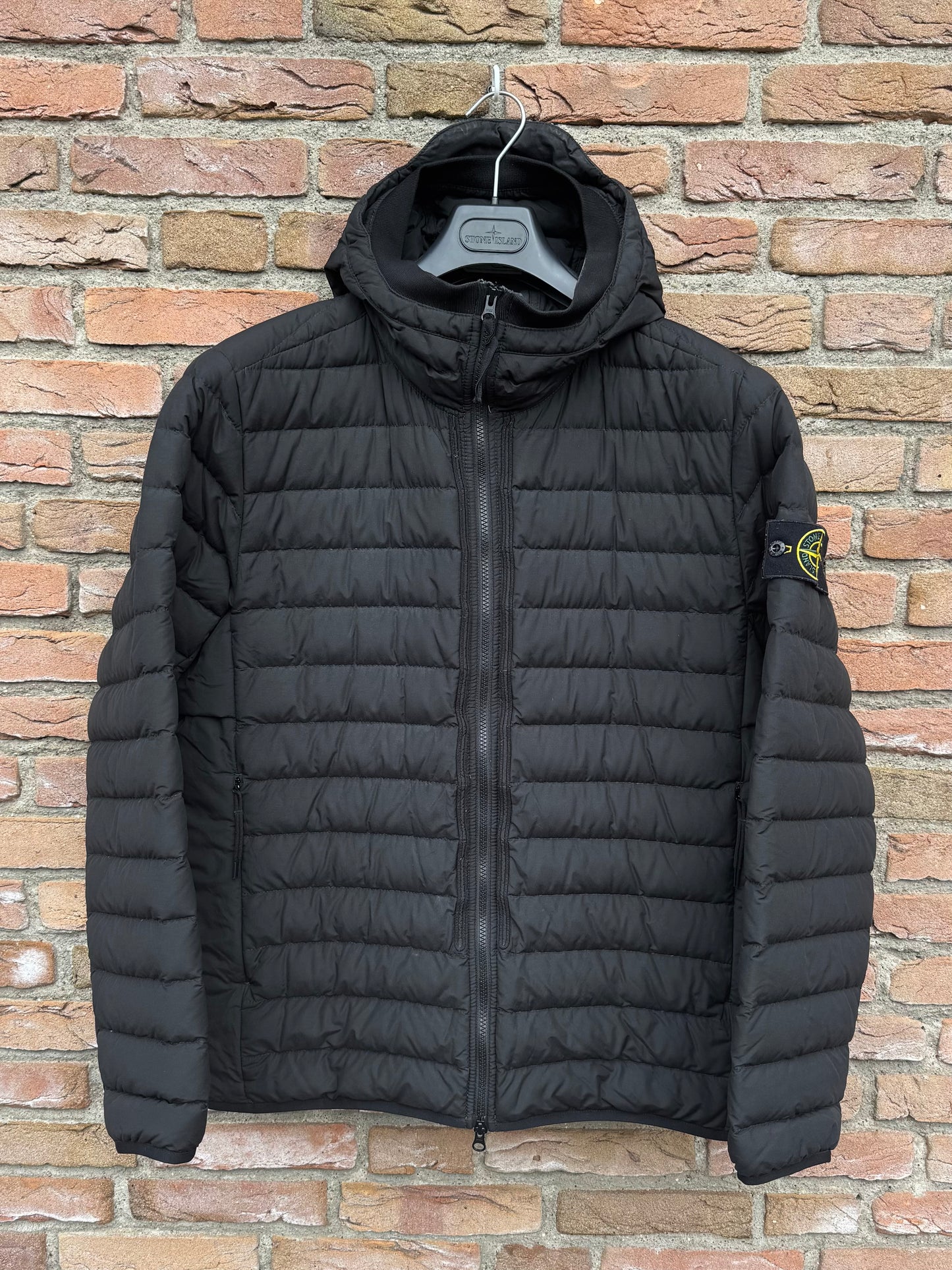 Stone Island O-Cotton / R-Nylon Tela Down Jacket - XL