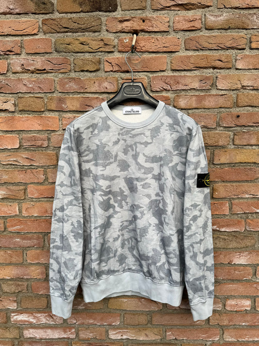 Stone Island Camo Sweatshirt - M