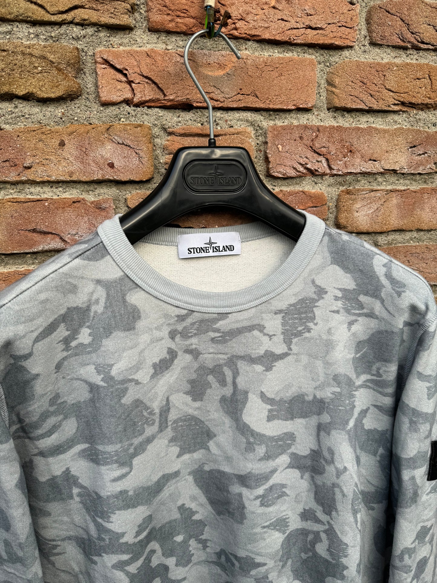 Stone Island Camo Sweatshirt - M