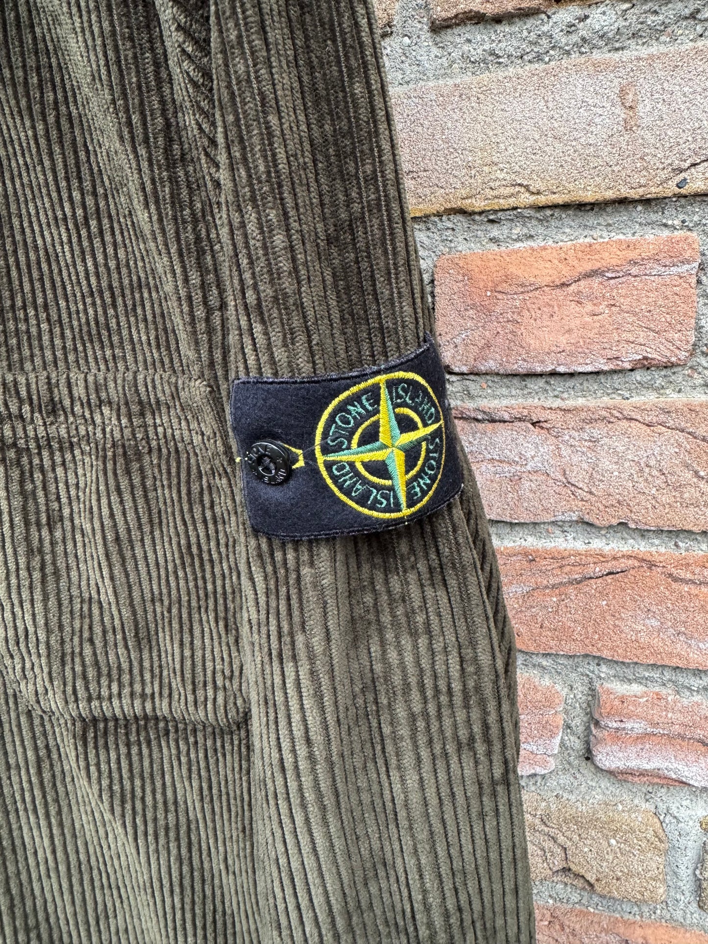 Stone Island Cord Overshirt - S