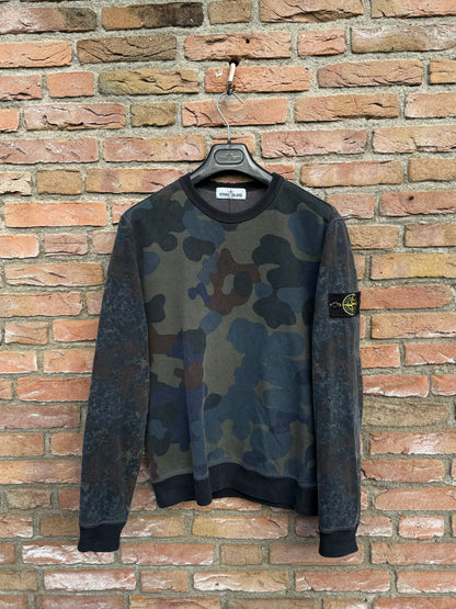 Stone Island Camo Sweatshirt - L