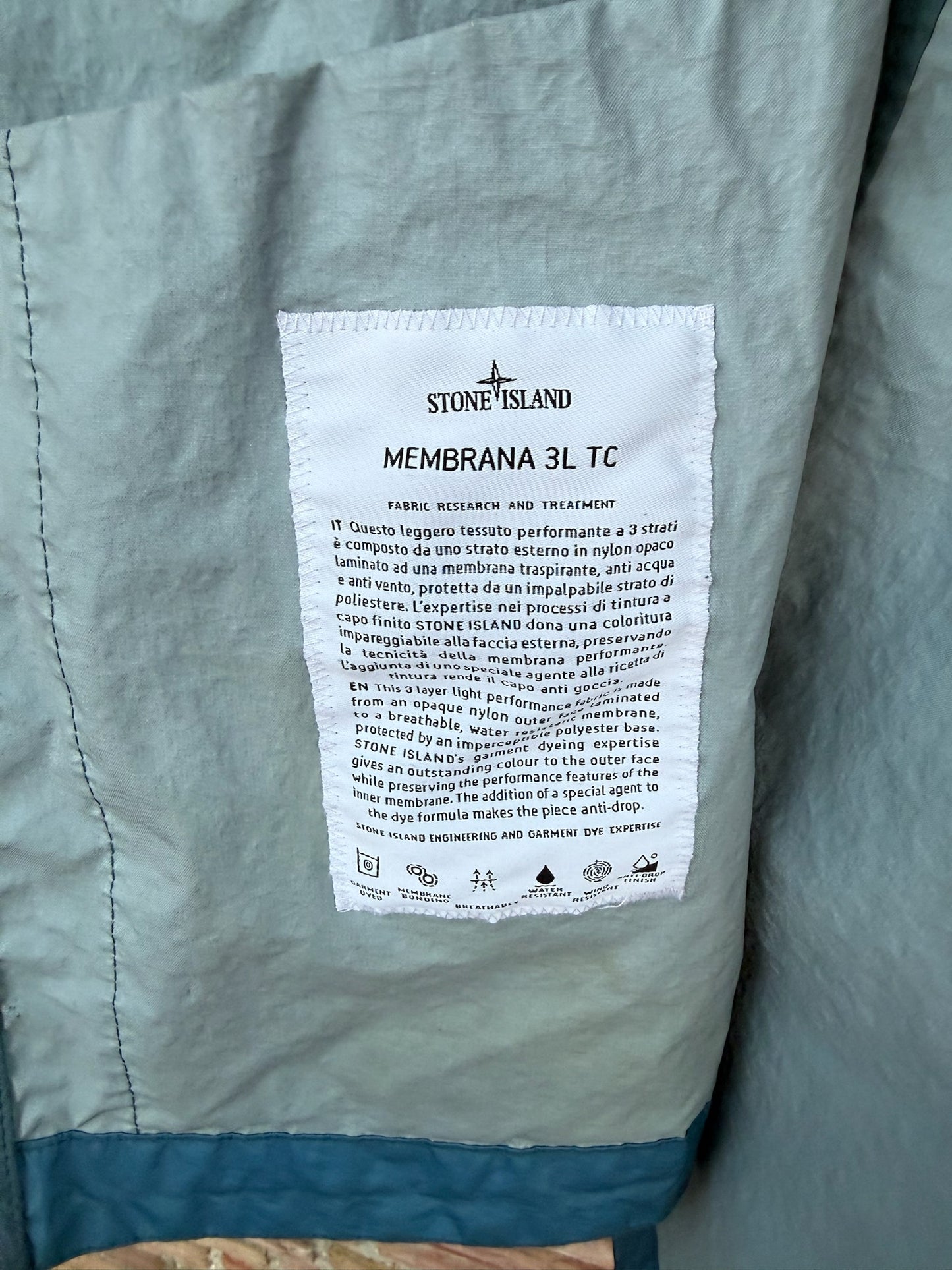 Stone Island Membrana 3L TC Jacket - XXL