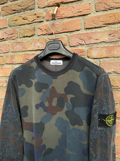 Stone Island Camo Sweatshirt - L