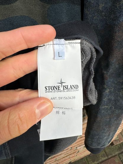 Stone Island Camo Sweatshirt - L