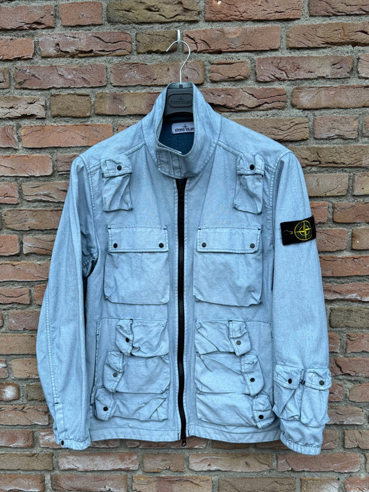 Stone Island Canvas Placcato Jacke - L