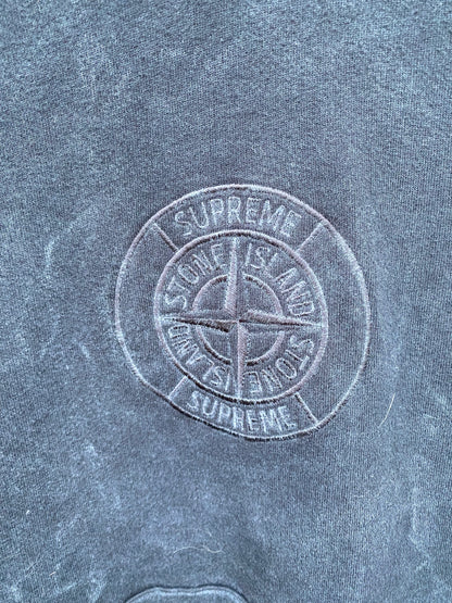 Stone Island x Supreme Dust Hoodie - L