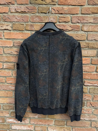 Stone Island Camo Sweatshirt - L