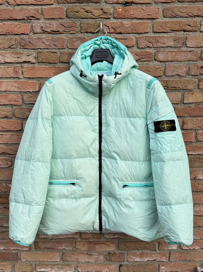 Stone Island Crinkle Reps Daunenjacke - XXL