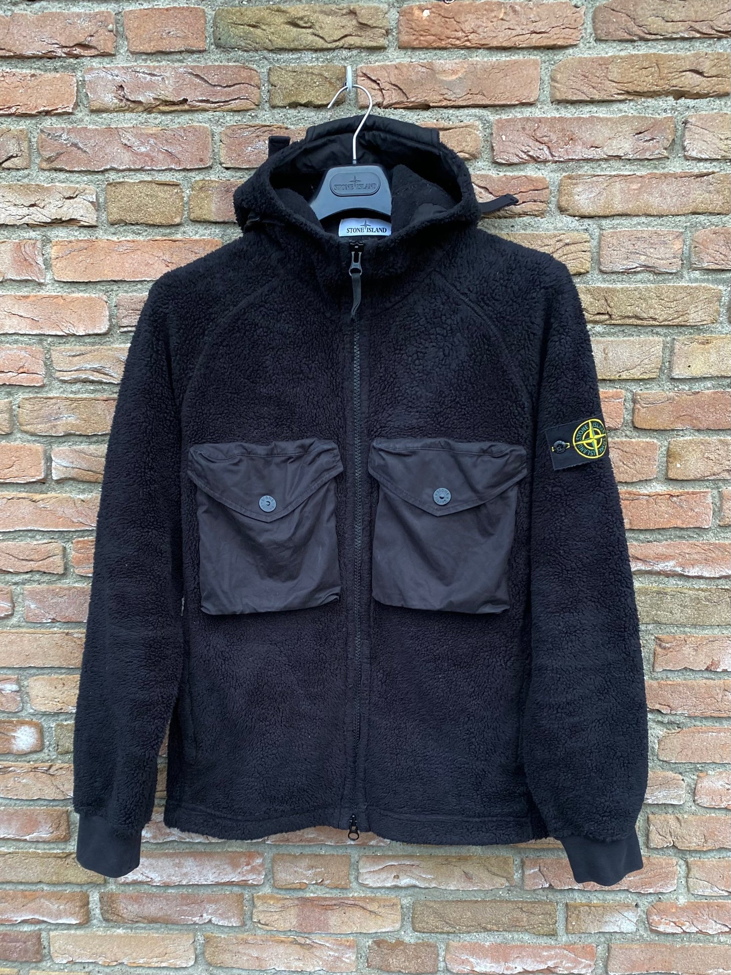 Stone Island Teddy Fleecejacke - L