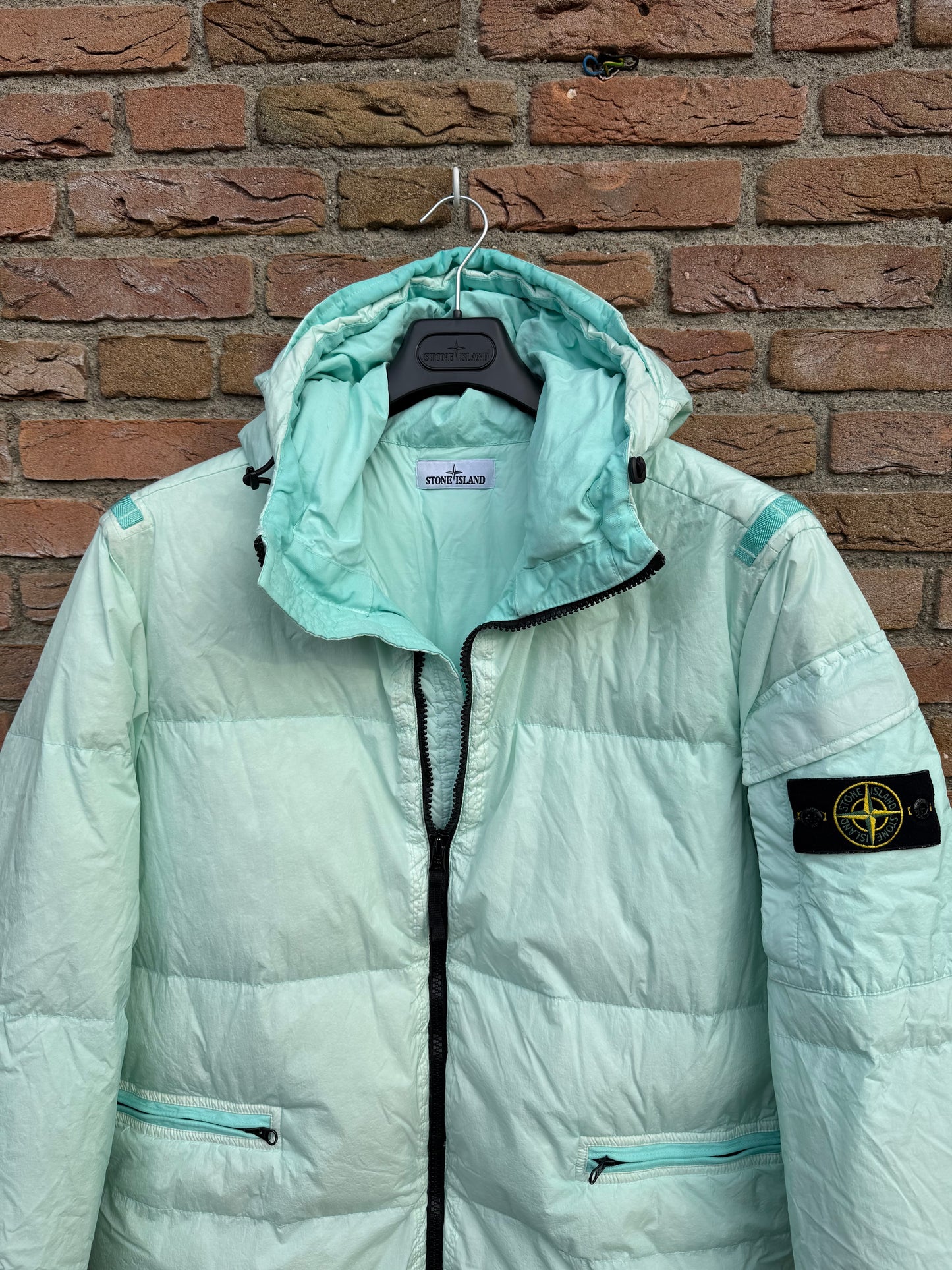Stone Island Crinkle Reps Daunenjacke - XXL