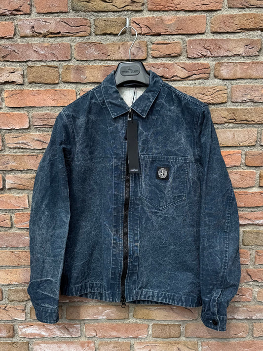 Stone Island Panama Placcato Jacket - S