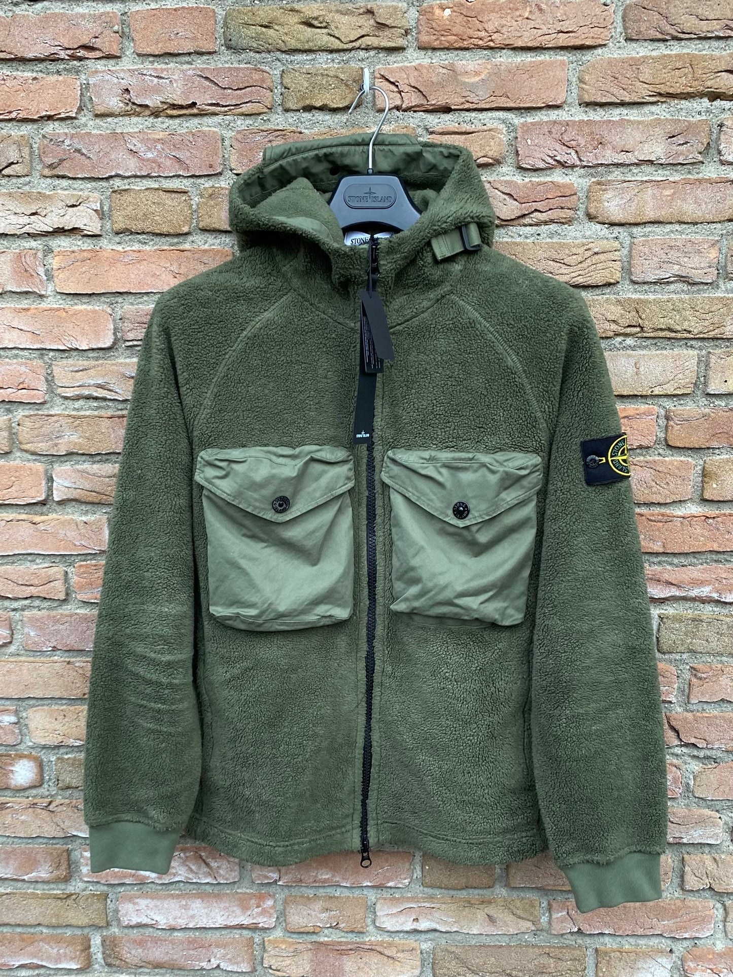 Stone Island Teddy Fleecejacke - M