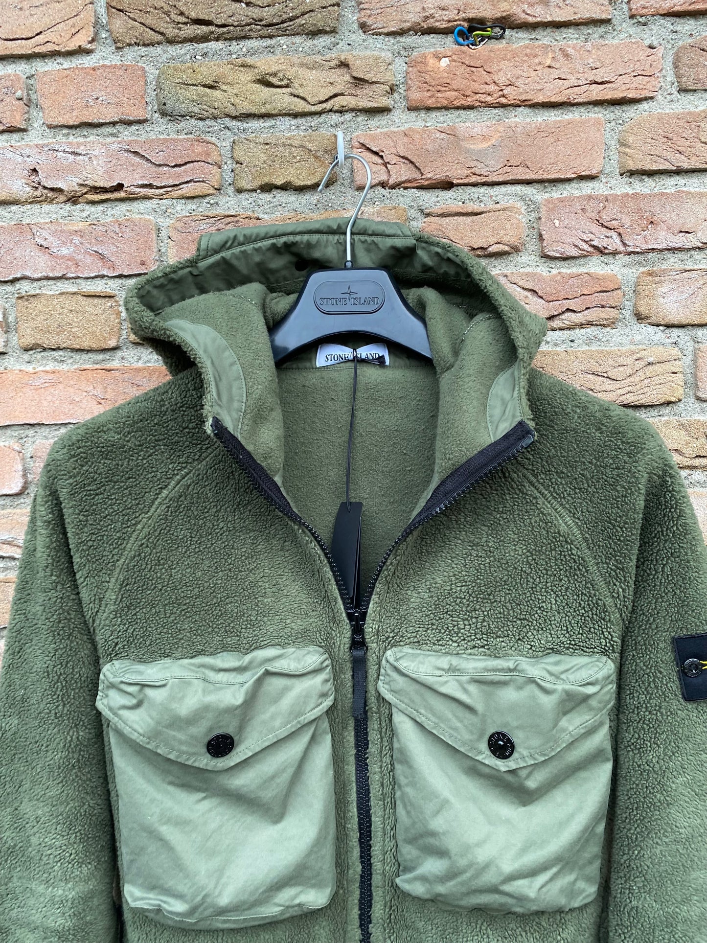 Stone Island Teddy Fleecejacke - M