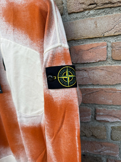 Stone Island Hand Sprayed Sweatshirt - M