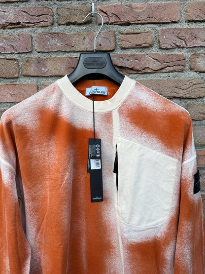 Stone Island Hand Sprayed Sweatshirt - M