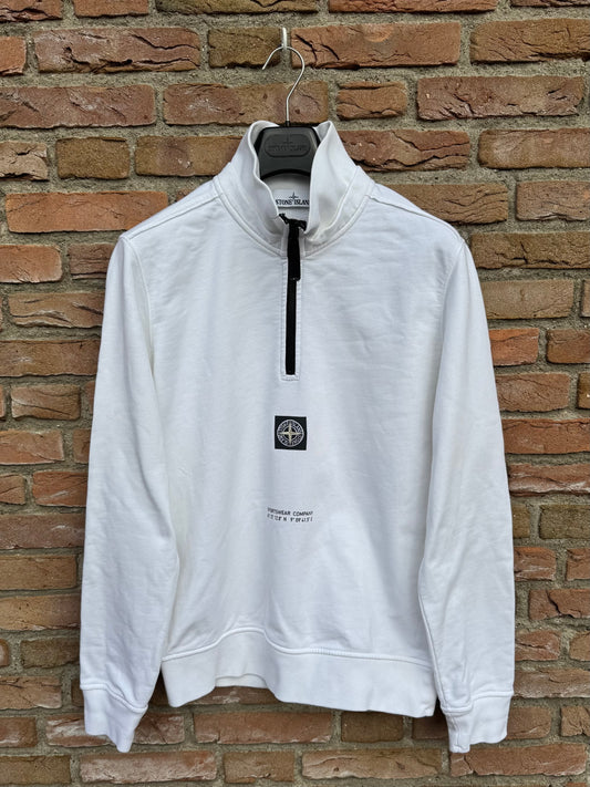 Stone Island Zip Sweatshirt - L