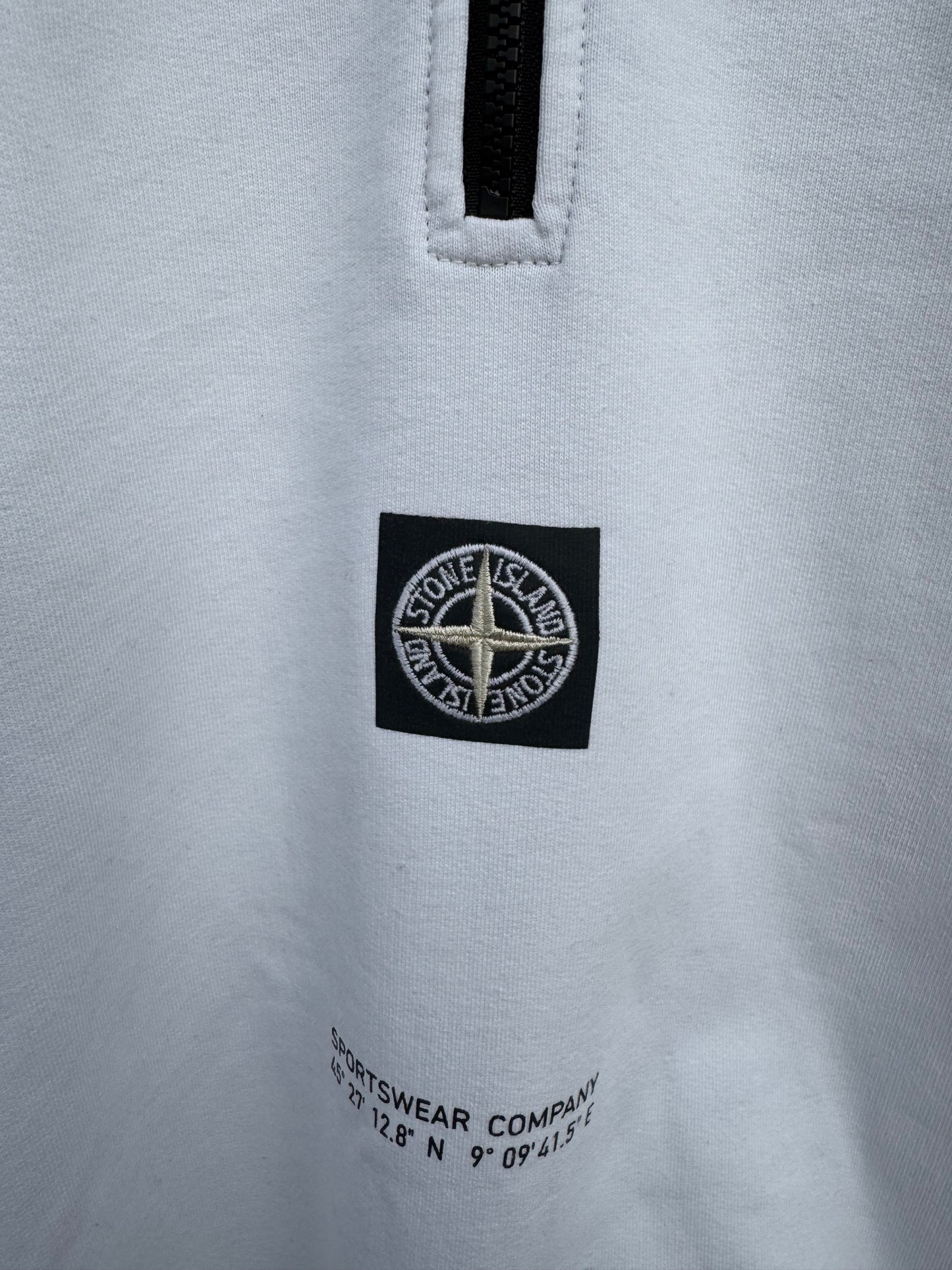 Stone Island Zip Sweatshirt - L