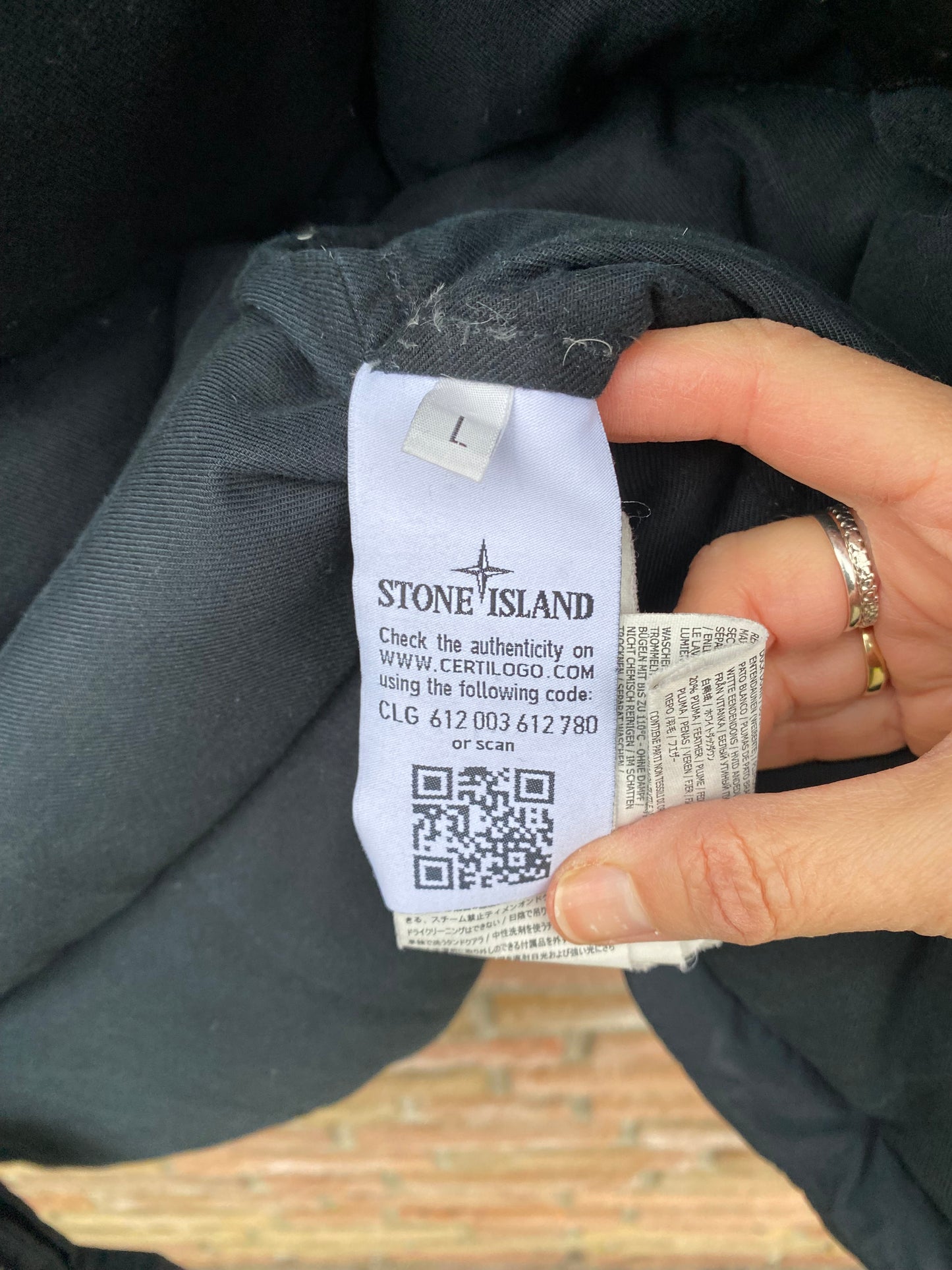 Stone Island Micro Reps Parka - L