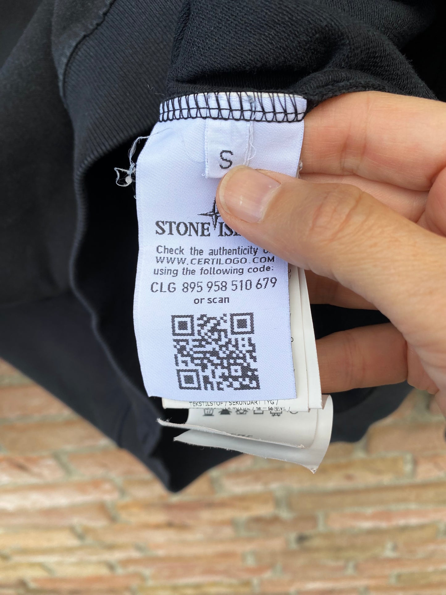 Stone Island Ghost Hoodie - S