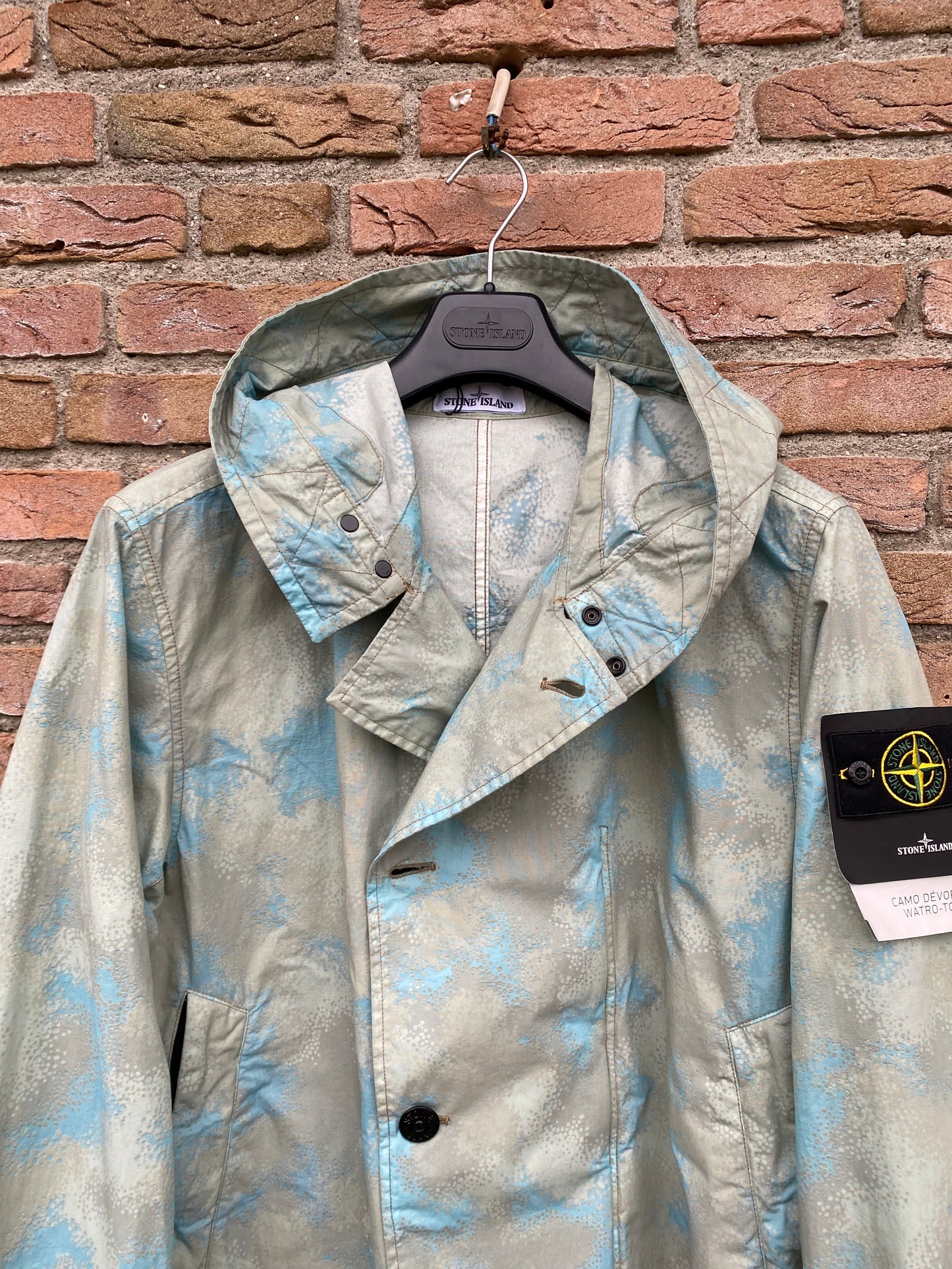 Stone Island Camo Devore Jacke - M