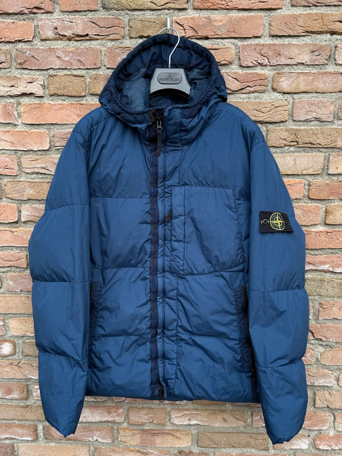 Stone Island Garment Dyed Crinkle Reps NY Down Jacket - XL