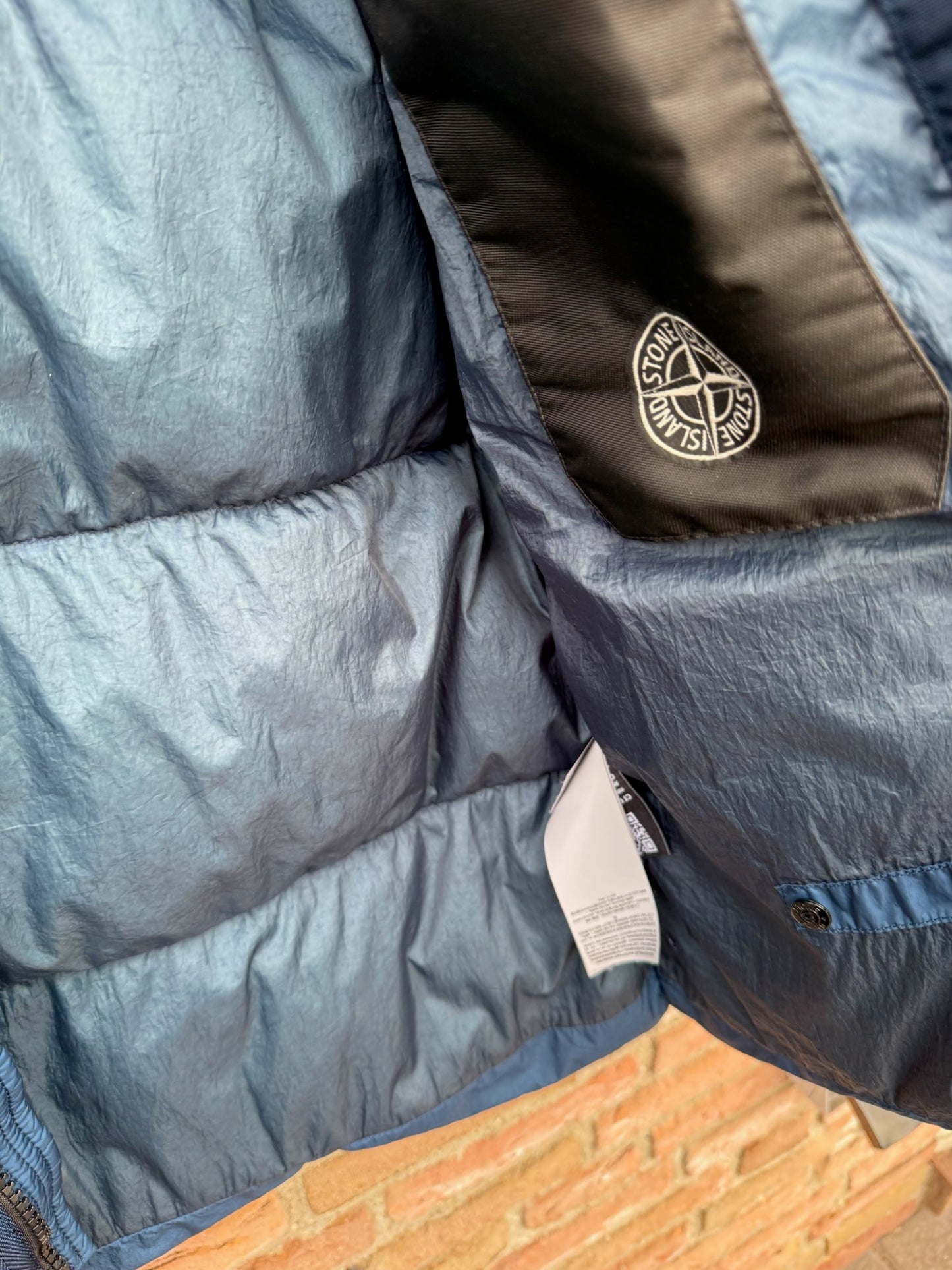 Stone Island Garment Dyed Crinkle Reps NY Down Jacket - XL