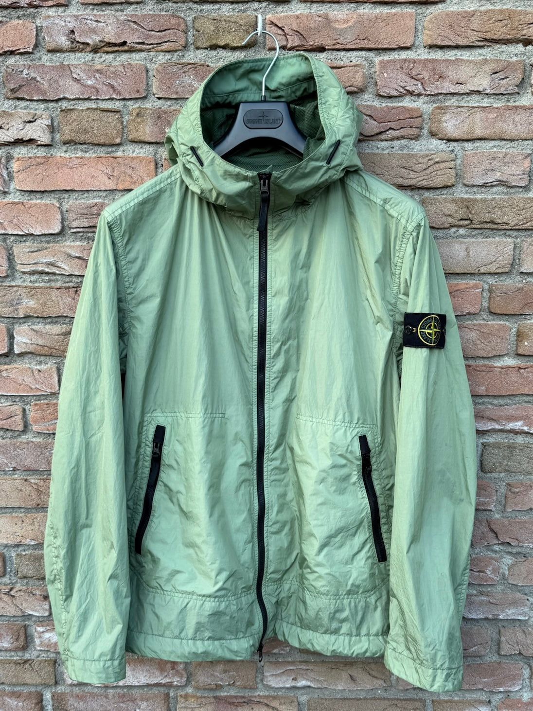 Stone Island Garment Dyed Crinkle Reps NY Jacket - L
